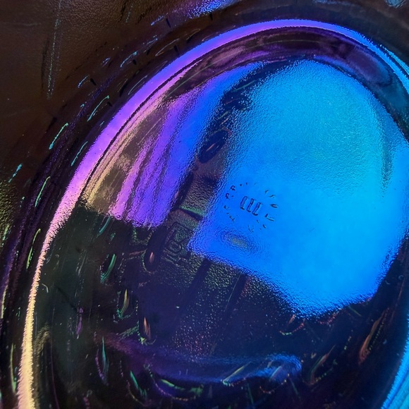 5 inch Rosso hen on nest. Titanium carnival - Picture 8 of 9